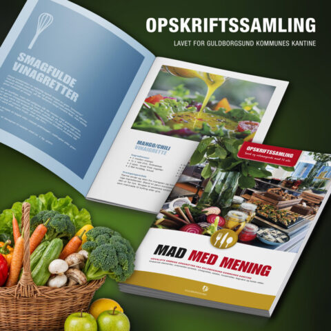 Design af opskriftssamling for Guldborgsund Kommune